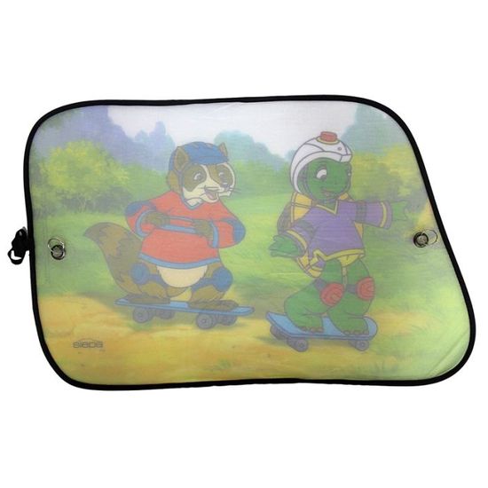 2 Rideaux de porti/ère repliables Les indestructibles 67 x 43 cm