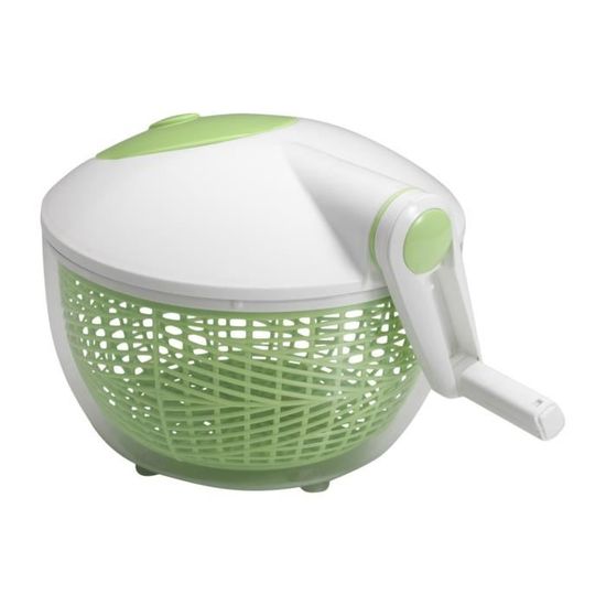 Tontarelli Essoreuse à Salade Rucola Verte 24 Cm – Capacité 4,5 L, Made In Italy