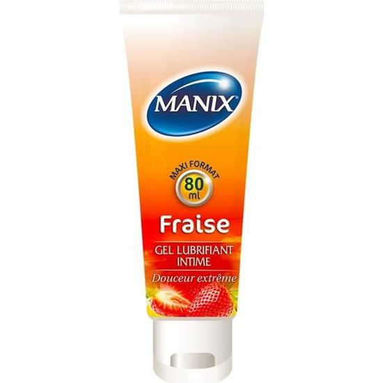 Manix Gel Lubrifiant Intime Fraise 80ml - Cdiscount Au quotidien