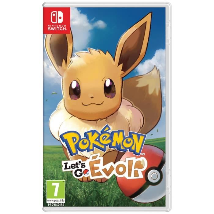 Pokemon Lets Go Evoli Switch Cdiscount Jeux Video