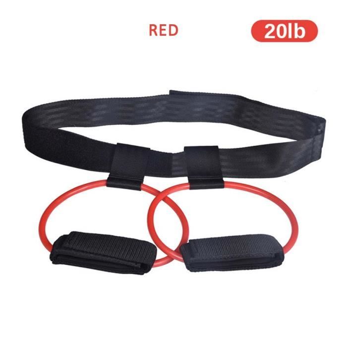 Bandes de résistance de corde de traction de forme physique Extracteur pratique d'appareil de bras extensible de Latex de 2 couleurs