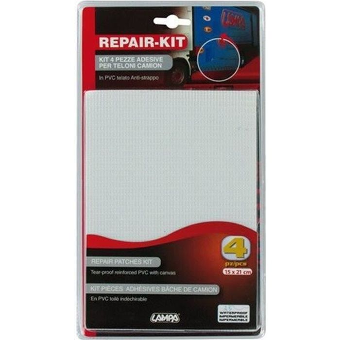 Kit De Réparation Autocollant Pvc transparent