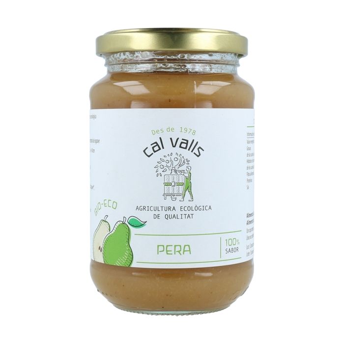 CAL VALLS Confiture de poires sans sucre biologique 370 g