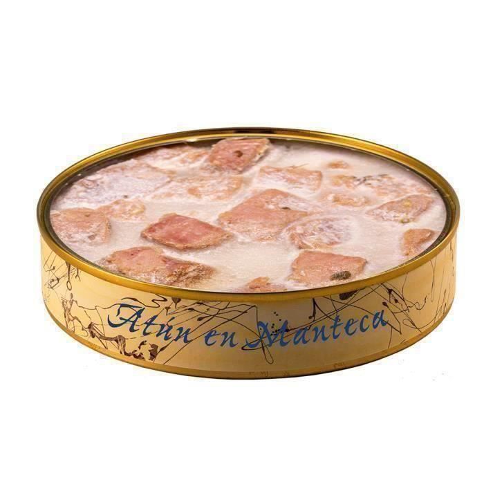 Thon au saindoux 280 g - Conserves de poisson El Ronqueo - Conserve de poisson gastronomi faite à la main à Barbate (Espagne)