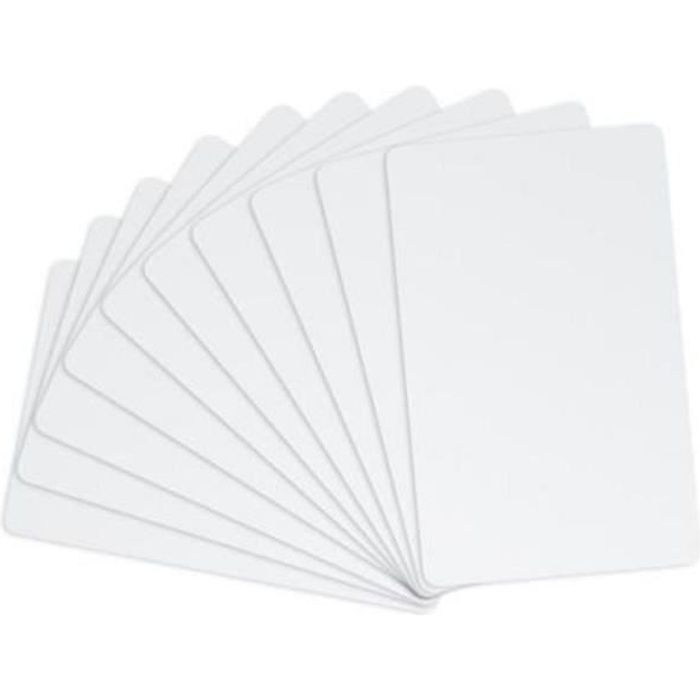 CARTE BADGE MIFARE RFID SANS CONTACT - LOT DE 10 PIECES -