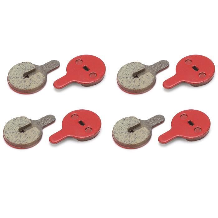 Dioche Plaquettes de frein à disque semi-métalliques Plaquette de frein à disque pour vélo électrique BB5 M446 Plaquette de
