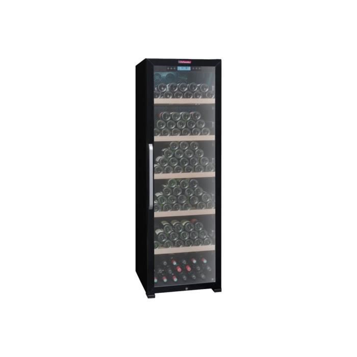 La Sommelière Tradition CTVNE230A Cave à vin pose libre largeur : 59.5 cm profondeur : 71 cm hauteur : 188 cm classe A noir