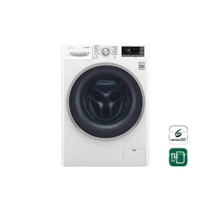 LG Lave-linge séchant 9/6KG F964J71WRH