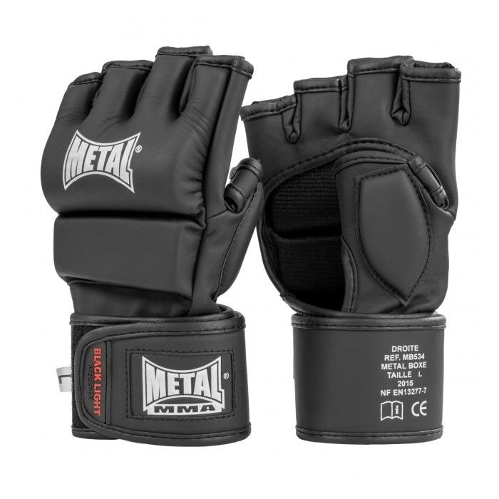 Gants combat libre Métal boxe