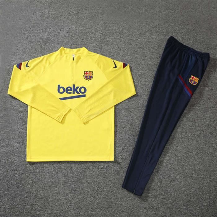 Maillot de Foot Barcelona - Maillot Foot Enfants Garçon Homme 2020 - 2021 Survêtements Foot Maillot de Foot - Haut et Pantalon