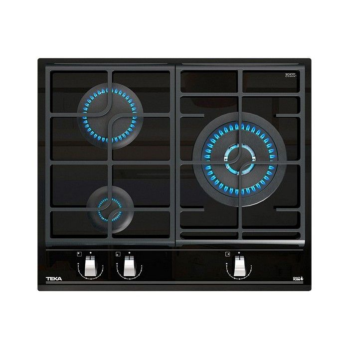 Plaque au gaz Teka GZC63310XBB 60 cm (3 Feux à gaz)