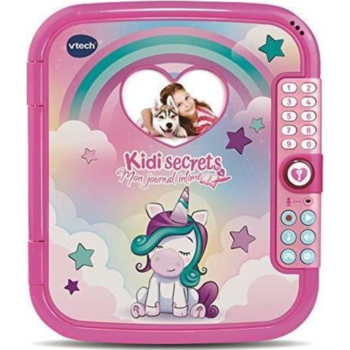 VTech - KidiSecrets - Mon Journal Intime Magique, Journal Intime Électronique – Version FR VTech