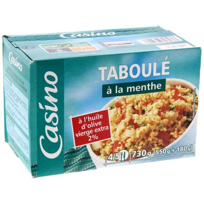BONDUELLE Taboule à la menthe - 730 g