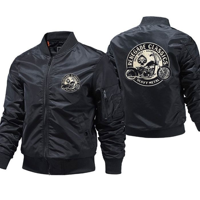 Veste De Moto Vintage En Cuir Bleu - Style Easy Rider - Taille S - Neuf Sans étiquettes