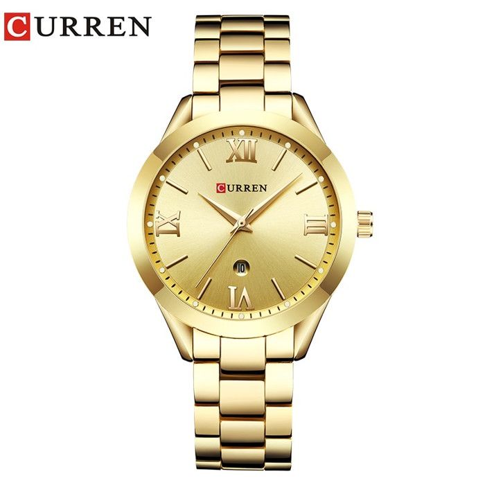 Istro REN Montre en or pour femmes bracelet en acier creatif horloge feminine Kaki B44892 Achat vente montre Cdiscount