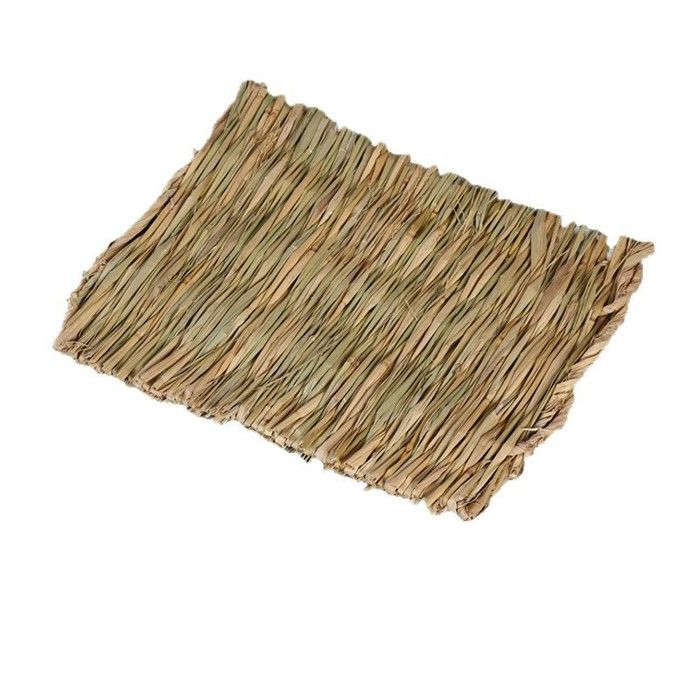 Comparer les prix de Tapis Herbe Naturel pour Lapins Hamsters Tissé Jouet à Mâcher