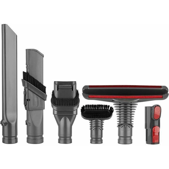 Brosse Kit Accessoires pour Dyson V8 V7 V10 Aspirateur avec AdaptateurTotal Clean Pièces pour Dyson V6 DC45 DC35 DC52 DC29 DC62 DC