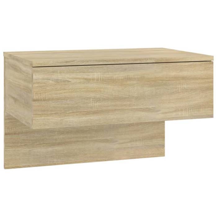 Tables de lit Moderne CHIC 2 pcs Armoires de chevet - desgin murales - Chêne sonoma CC636