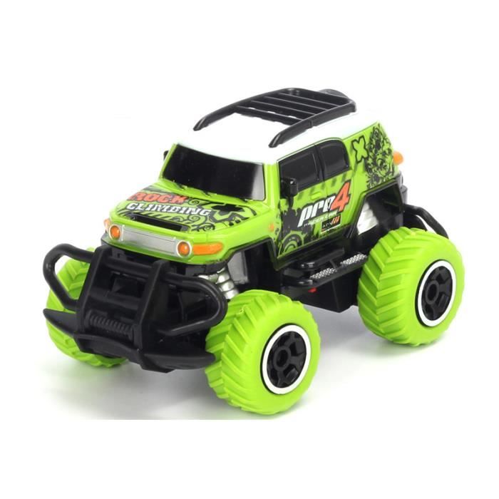 Blanc et vert-Voiture dinosaure t?�l?�command?�e sans fil pour gar?�ons et filles, rotation ?� 360 