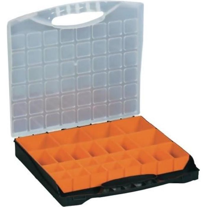 Malette de rangement plastique 24 compartiments… - Cdiscount Bricolage