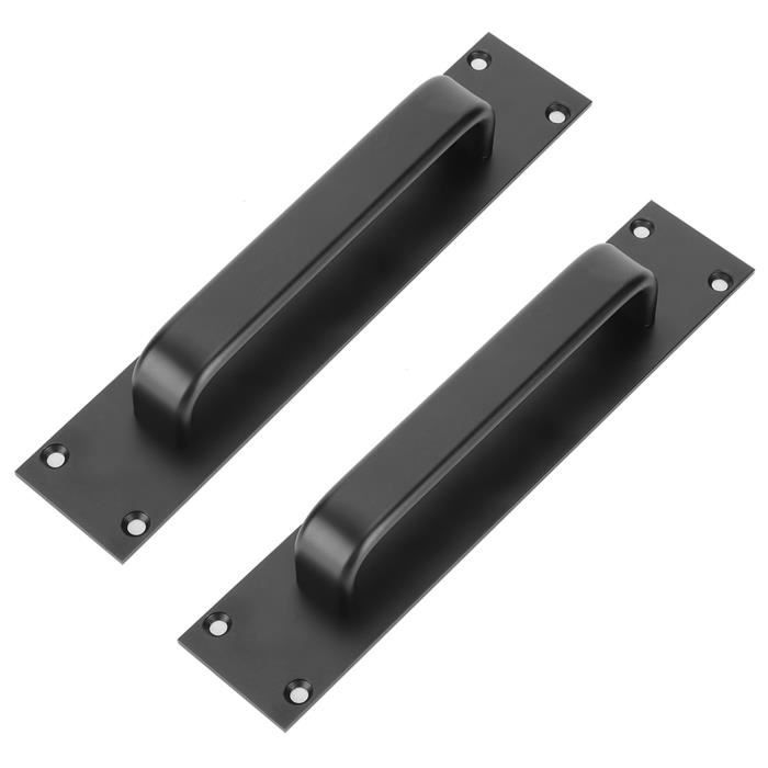 Poignées De Porte Intérieure Voiture Alliage Aluminium – Lot De 2 Pour Beetle 1998-2010 (Noir)