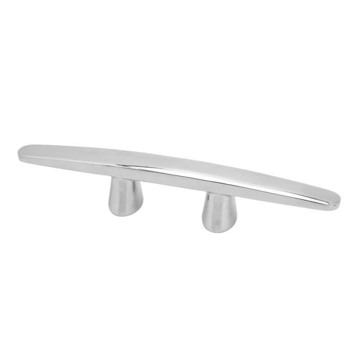 4 Taquets Bateau Acier Inox 316 - 6.8 Cm, Avec 8 Vis, Pour Cordage, Stores, Décoration Marine