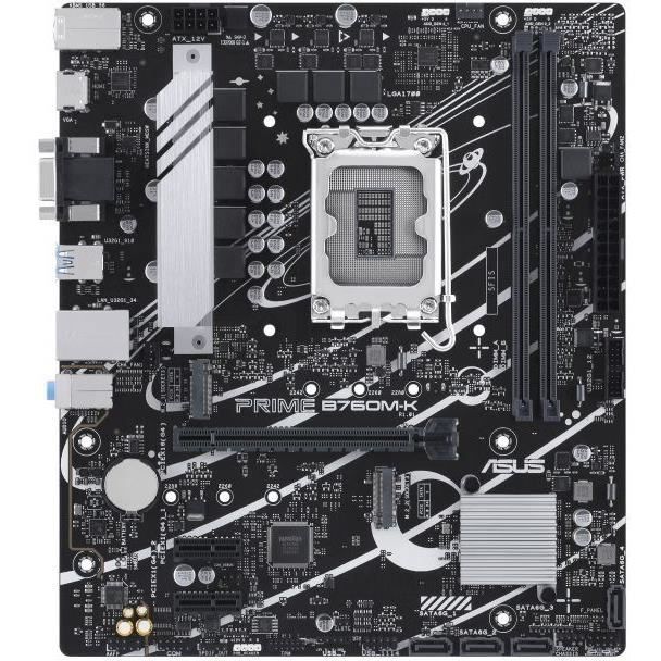 Carte mère – ASUS – PRIME B760M-K – LGA 1700 – DDR5 – micro ATX