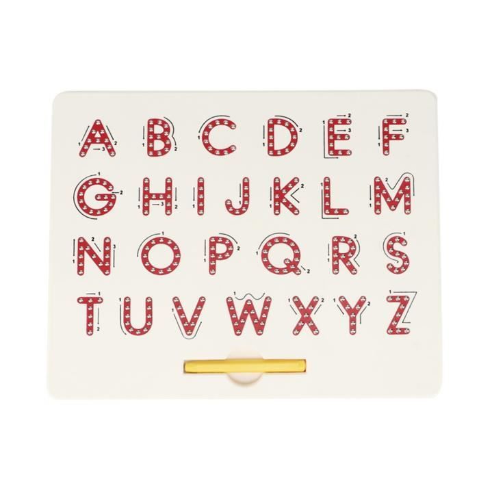 Eiffel A Z Lettres Alphabet Dessin Magnetique Conseil D Ecriture Jouets Educatifs Pour Enfants Rouge Cdiscount
