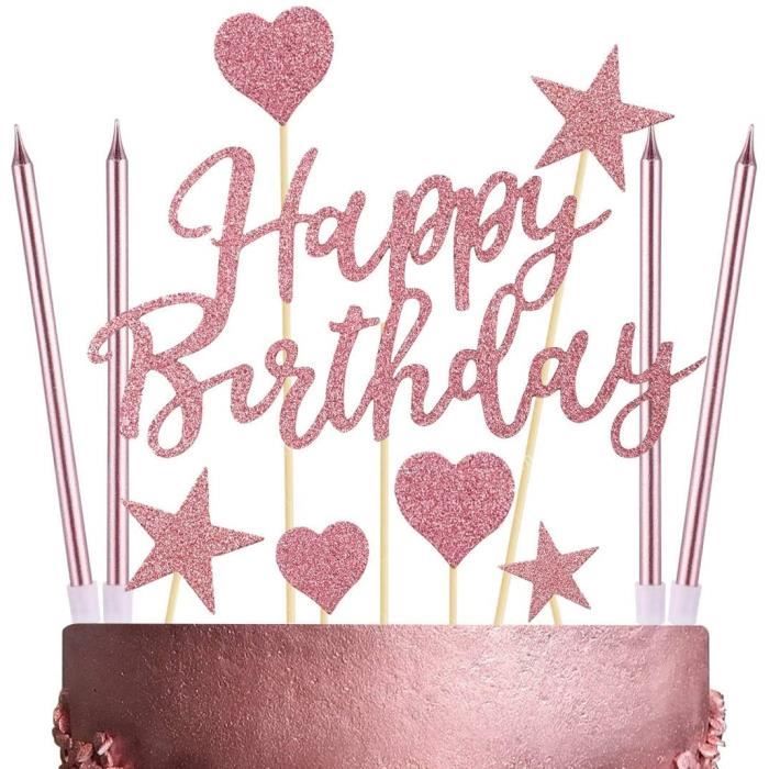 Bougies d'anniversaire Numéro 3,3D Rose Bougie Chiffre 3,Papillon  Decoration Gateau Anniversaire,Bougies Scintillantes Gâteau Topper  Decoration,Pour Les Enfants, Adultes : : Cuisine et Maison