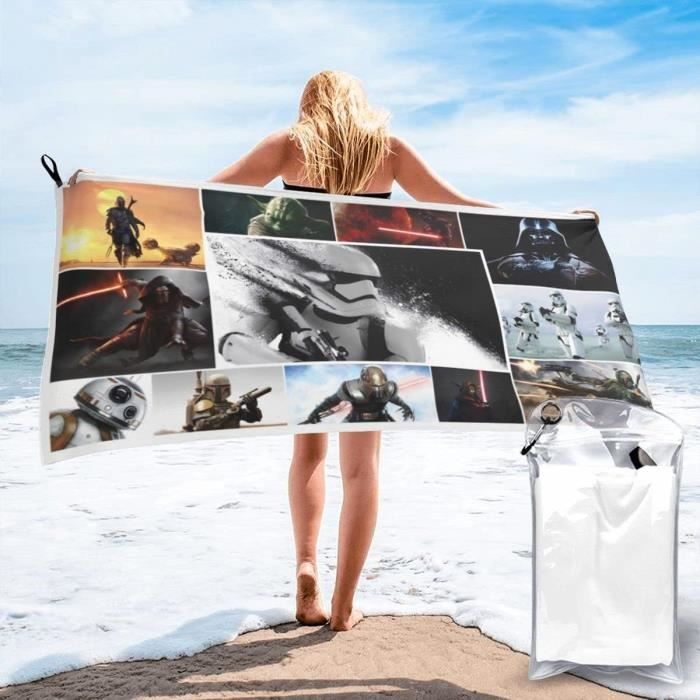 Star Wars Serviette De Plage Jedi Beach Towel 3D Artoon Design Microfibre La Serviette De Plage Pour Enfants Towels Meilleur i9450 Cdiscount Maison