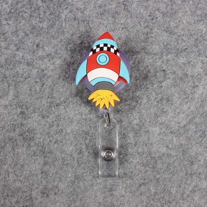 Lot De Porte-Badges Rétractables Theluxland – Hibou De Noël, Pour Infirmière/Enseignant (Neufs)