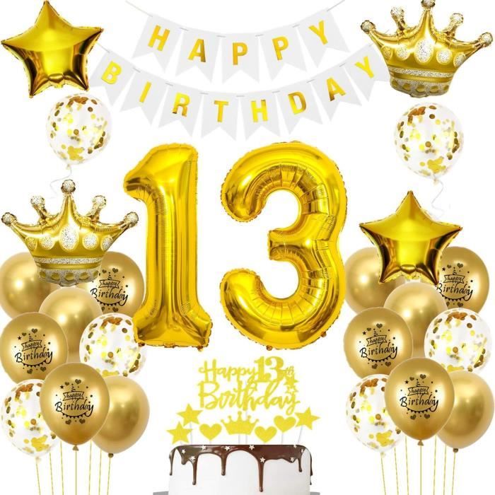 131 Pièce Décoration d'anniversaire Jeu Vidéo, Kit Deco Anniversaire Football Garcon, Decoration de Fête Thème de Jeu Comprend Ballon en Aluminium Gamer Tasses Nappes Assiettes Pour 20 Invités