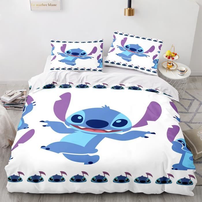 Housse de Couette 200x200 cm avec 2 Taies doreiller 50x75 cm De Lit Enfant avec Parure de lit pour Garçons Filles Style 3