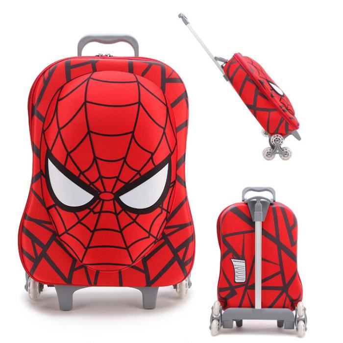 cartable à roulette spiderman