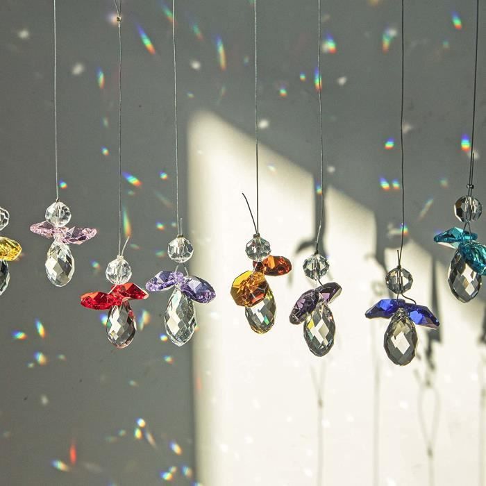 Lustre Suncatcher Prism - Cristal K9 - 76mm - Décoration Intérieure