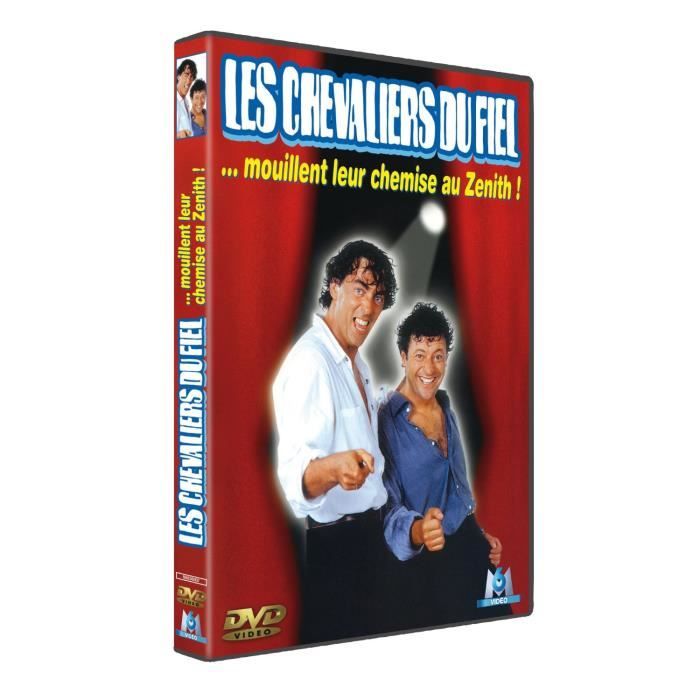 Dvd Les Chevaliers Du Fiel Mouillent Leur Chemise Au Zeniyh En Dvd Spectacle Pas Cher Cdiscount