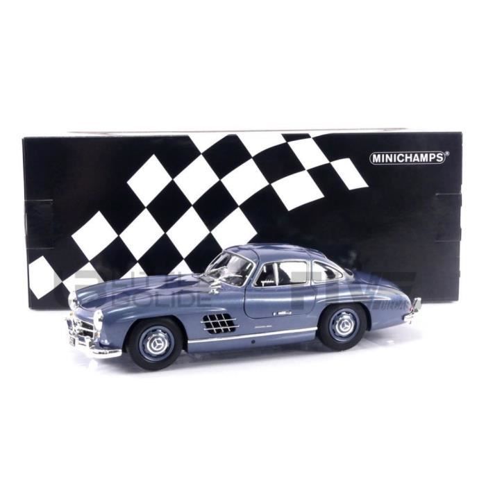 Voiture Miniature de Collection MINICHAMPS 1 18 MERCEDES BENZ 300 SL W198 Blanc 1955 Cdiscount Jeux Jouets