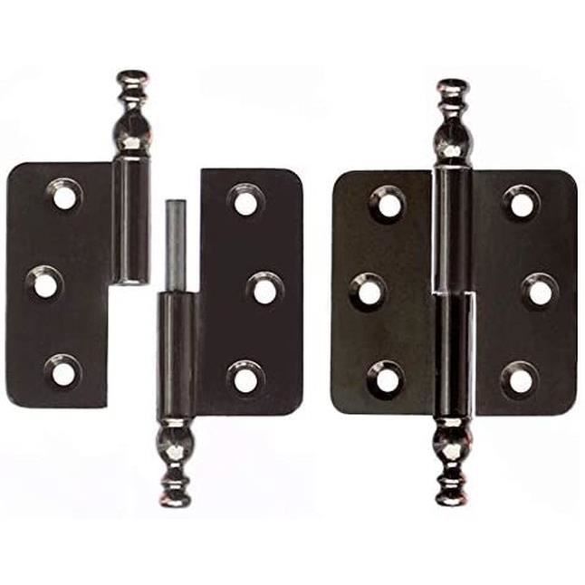 4 Pièces 32x50 Mm Charnière Acier Intégrées Cabinet