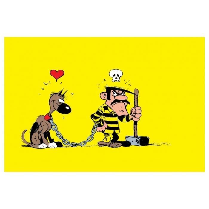 Carte Postale De Lucky Luke Dalton Rantanplan 15x10cm Cdiscount Beaux Arts Et Loisirs Creatifs