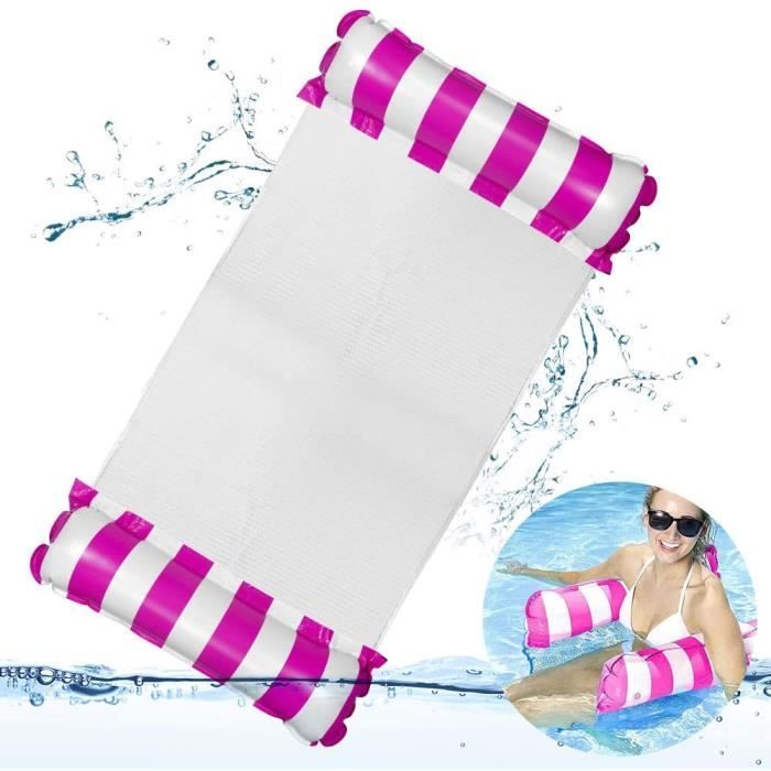 Fauteuil Gonflable de Piscine, Multi Usage Flottant Hamac, 4 en 1 Matelas Piscine Gonflable Bouée pour Adultes et Enfants,bleu - Jardin Fauteuil Gonflable de Piscine, Multi Usage Flottant Hamac, 4 en 1 Matelas Piscine Gonflable Bouée pour Adultes et Enfants,bleu - Jardin
