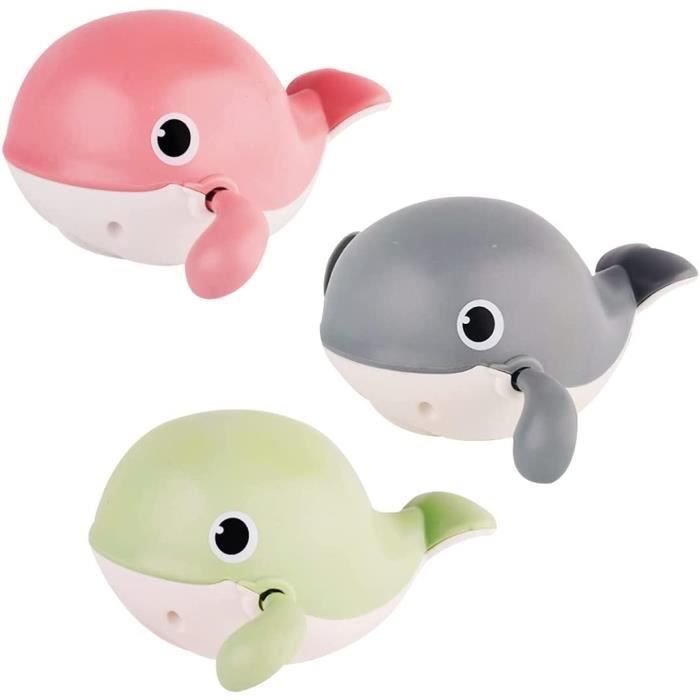 Jouets De Bain Pour Bebe 3 Pieces Jouets De Baleine De Natation Flottant Bebe Piscine Baignoire Jouets Pour Enfants En Bas Age Gar Cdiscount Puericulture Eveil Bebe