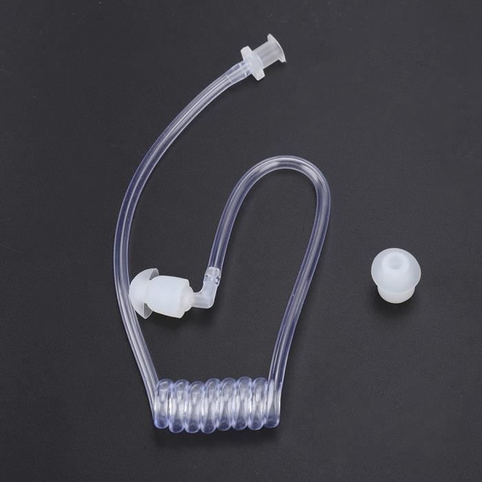 YOUTHINK Lot De 10 Séparateurs De Tube Acoustique Silicone Pour Écouteurs Talkie-Walkie Et Radios Bidirectionnelles