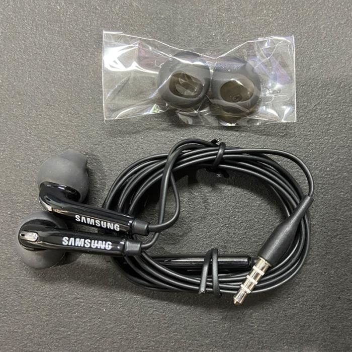 Casques,Samsung EO-EG920 écouteur dans l'oreille avec haut-parleur de contrôle filaire 3.5mm casques avec micro 1.2m - Type Black -A