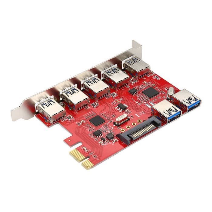 Riser USB PCI-E adaptateur PCI-E Adaptateur de Carte D'extension USB