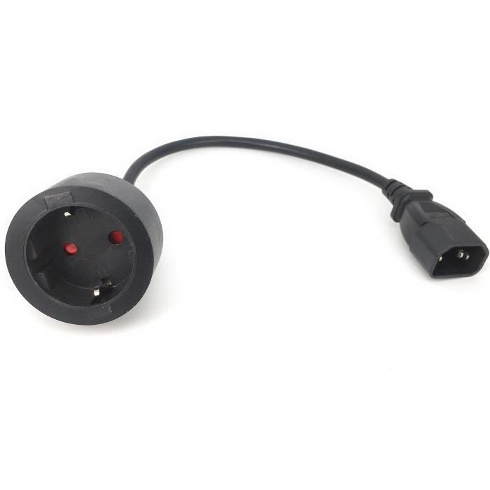 Eonvic Cordon D'alimentation IEC 320 C14 Mâle Vers 4XC13 Femelle En Y 1