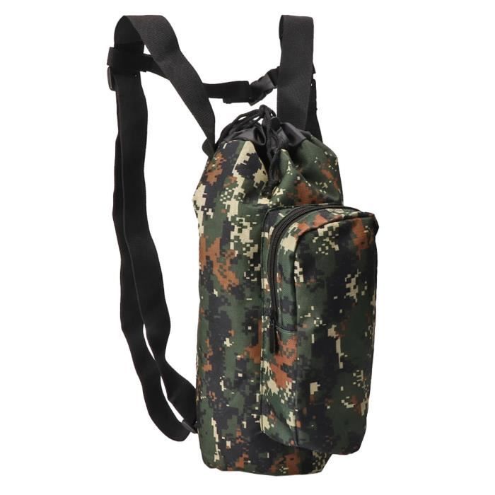 Drfeify sac de cylindre d'oxygène Sac à dos de sac de réservoir de bouteille d'oxygène portable médical 2L avec sangles