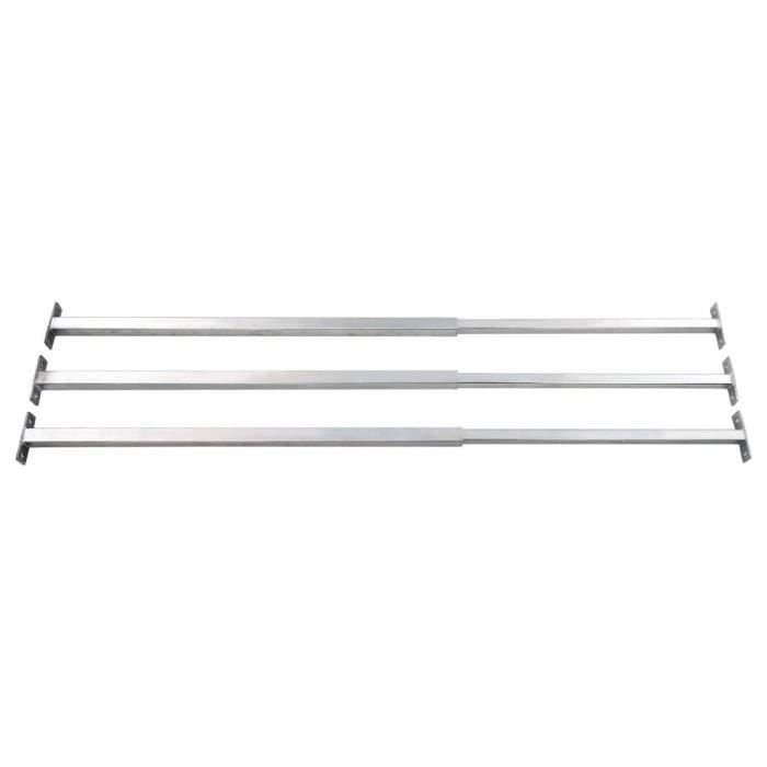 Joydeco Lot de 2 Rideaux Voilages Transparents 140 x 145 cm, Voilage