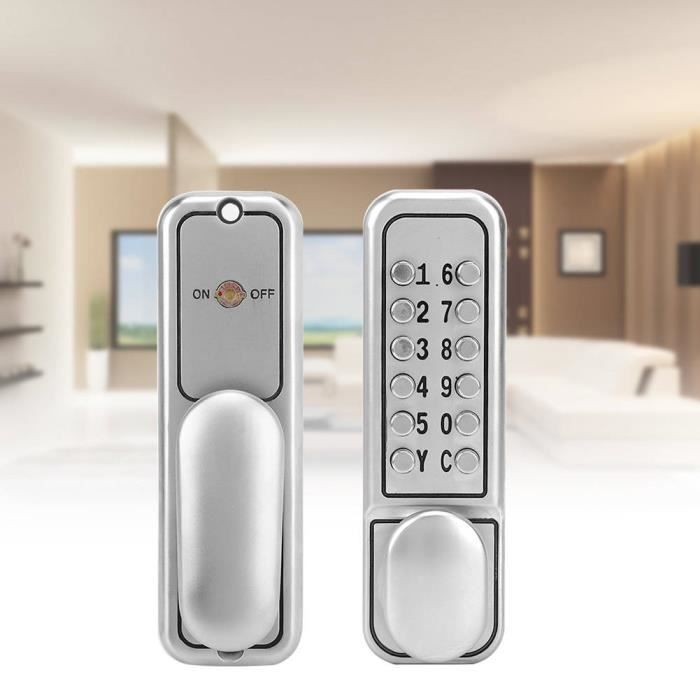 Serrure de porte en aluminium solide avec carte RF électronique sans clé Smart Hotel Serrure de porte pour système de verrouillage de l'hôtel - Chine Serrure de sécurité, serrure de bureau