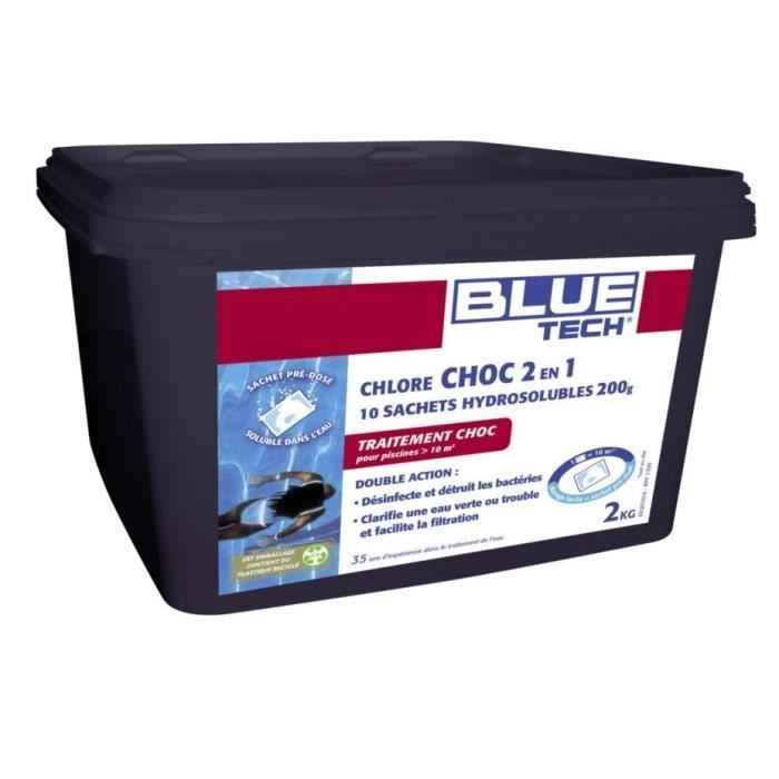 CHLORE CHOC 2EN1 TP2 2KG TRAITEMENT EAU PISCINE désinfecte détruit les — free download