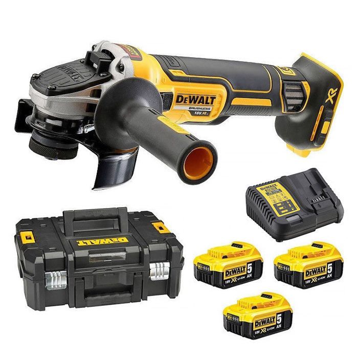 Meuleuse d'angle DEWALT DCG405P3 125 mm 18 V 3 x 5ah - vue 2